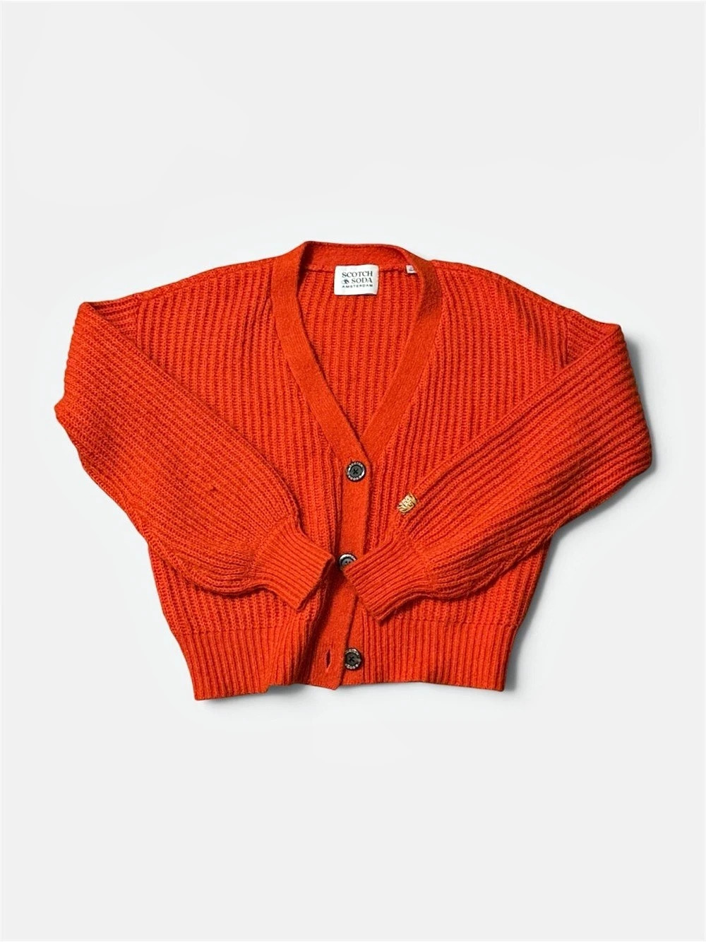 Scotch & Soda Fuzzy Boxy Cardigan